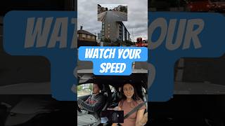 WATCH YOUR SPEED as you’re braking driving lesson learn car manual control clutch [upl. by Aelram668]