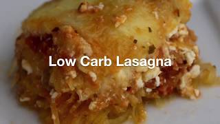 Low Carb Lasagna [upl. by Virgina]