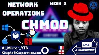 Network Operations  chmod command  Work Assignment linux networking unix [upl. by Crandall]