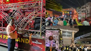 New Dashrath pad band at Ameerpet bonalu 2024  Hyderabad famous pad band  Dashrath Pad band [upl. by Aivilys]