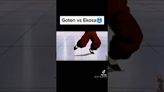 Goten vs Ekosa [upl. by Secor]