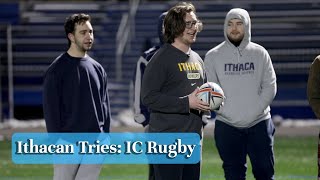 Ithacan Tries Billy runs with IC Rugby [upl. by Nalac]