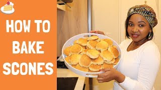 HOW TO BAKE SCONES  Bake With Leendos Kitchen  South African YouTuber [upl. by Balliol]