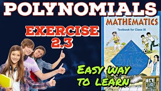 Polynomials class 9  maths class 9 polynomials ex 23  new ncert [upl. by Ahtimat]