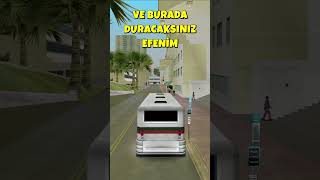 Otobüs Şoförü Olmak  GTA Vice City Easter Eggleri  shorts gtavicecity eastereggs gta [upl. by Odab]