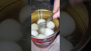 SWEET RASGULLA  INDIAN DESSERT RECIPE shorts youtubeshorts sweets [upl. by Jar40]