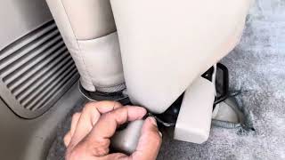 Fixing stuck 3rd row seats on 100 series Land Cruiser and LX 470 [upl. by Layap280]