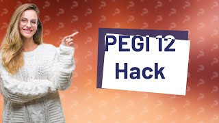 How to get rid of PEGI 12 in Fortnite [upl. by Dulcia454]