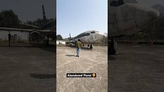 Abandoned Plane in Mumbai 🤯 shorts vlog [upl. by Bonar]