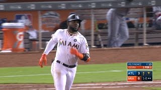 41017 Ozunas six RBIs power Marlins to 84 win [upl. by Ajoop]