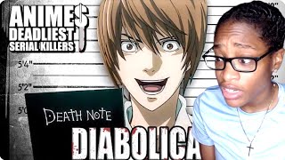 LIGHT YAGAMI Animes Deadliest Serial Killer 2 Cj Dachamp Reaction [upl. by Enelrae]