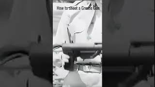 How to shoot a Grease Gun militarygungreasegun [upl. by Ytsirc671]