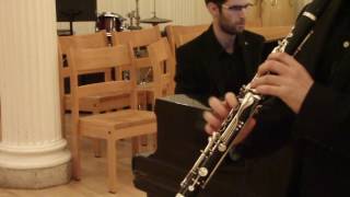 Messager Solo de Concours  Sam Boutris Clarinet [upl. by Elocen]