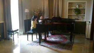 Daniele Petralia Lesson with the pianist Joo Hee Seo Korea Liszt Mephisto Waltz Extracts [upl. by Noved]