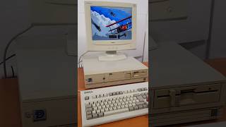 ✅Retro PC loading Windows 311 Intel 386SX computer✅vintagecomputer retrogaming retro retropc [upl. by Iidnarb]