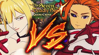 WHO IS 1 GELDA VS CHAOS ARTHUR WHO IS BETTER  Seven Deadly Sins Grand Cross [upl. by Anoel672]