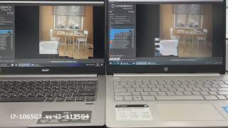 i7  1065G7 vs i3  1125G4 [upl. by Nosrac]