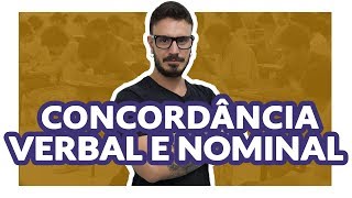 CONCORDÂNCIA VERBAL E NOMINAL  AULA 01 Pablo Jamilk [upl. by Ahsikel]