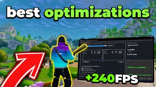 Fortnite Chapter 6 Optimization Guide  FPS Boost amp No Delay [upl. by Alitta]