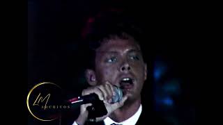 LUIS MIGUEL  AMANTE DEL AMOR  FIESTA FIN DE AÑO 1991 60 FPS [upl. by Nicram616]