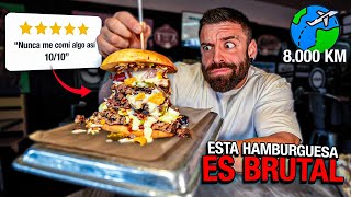 VIAJÉ 8000 KM para COMER la HAMBURGUESA MÁS FAMOSA de TEXAS y esto fue lo que pasó 😰 [upl. by Ajan10]