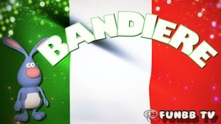 FUNBBTV  imparare le bandiere con il nostro kawaii RiRi in italiano [upl. by Annawad]