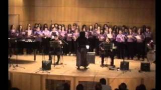 Orinoco flow Enya Choir of Experimental High School of University of Macedonia Greece [upl. by Earej]