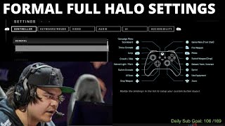 Formals New FULL Halo Infinite Controller Settings [upl. by Gearalt]