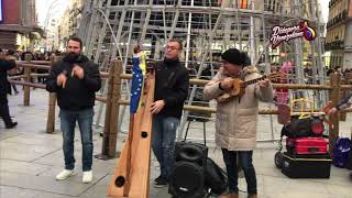 Venezolanos en Madrid Conjunto Euro Llano [upl. by Sido801]