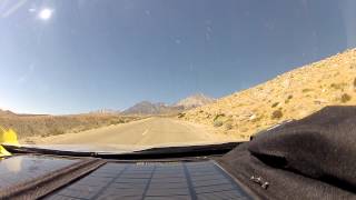 Driving up Glacier Lodge Road Big Pine California [upl. by Ahtnicaj]