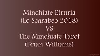 Side By Side Minchiate Comparison Minchiate Etruria vs The Minchiate Tarot [upl. by Dressler]