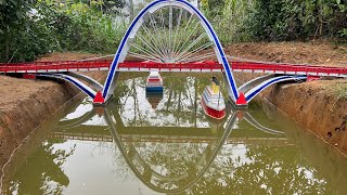 Construction of a modern cablestayed bridge [upl. by Li687]