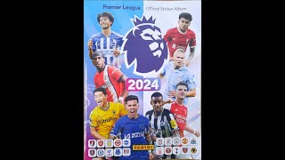 Panini COMPLETE English Premier League 202324 sticker album review [upl. by Leggett]