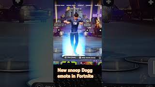 New snoop Dogg emote in fortnite [upl. by Longawa]