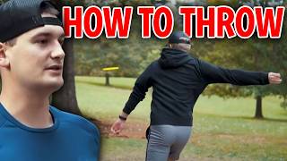 Backhand Form Basics  Beginners Guide to Disc Golf [upl. by Lipscomb]