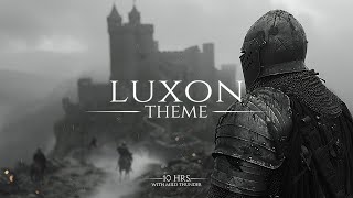 10 Hrs Jeremy Soule “Guild Wars Factions” — “Luxon Theme” Extended with mild thunder [upl. by Swerdna]