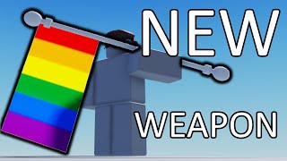 NEW LGBTQ Flag Weapon  fakewoken 3 [upl. by Afatsuom]