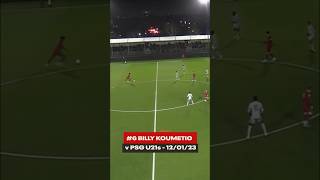 😲 AMAZING halfway line goal  Billy Koumetio’s Goal of the Season contender lfc shorts [upl. by Zonnya]