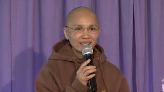 Awareness of Suffering  English Translation of Dharma Talk by Sr Hoi Nghiem 2018 10 14 audio [upl. by Ydner536]