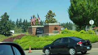 DRIVING TOUR WILSONVILLE OREGON USA [upl. by Affrica]