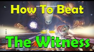 How to beat the Witness in Salvations Edge Zenith Guide Destiny 2 [upl. by Jarin843]