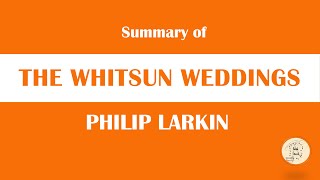 The Whitsun Weddings by Philip Larkin  Poem  in Tamil  IDEUNOM [upl. by Carroll836]