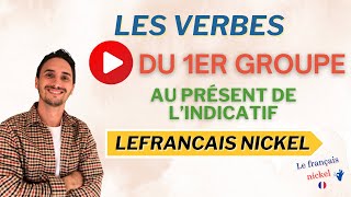 LES VERBES DU 1ER GROUPE EN 3 MIN au présent de lindicatif [upl. by Millie]