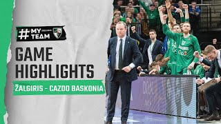 Zalgiris  Baskonia  Game Highlights  20230210 [upl. by Darline718]