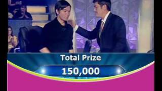 Be Like him Slenda WWTBAM Winner of 150k [upl. by Hayyikaz]