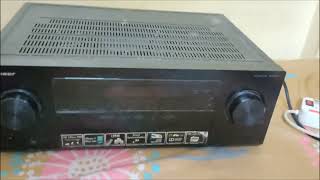 Reset av receiver Pioneer VSX 323 [upl. by Isadora]