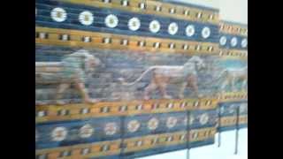 Babylon Procession street Pergamon Museum Berlin Germany [upl. by Talie]