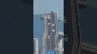 Eshima Bridge in Japan just zoom no other tricks ベタ踏み坂 江島大橋 島根県・鳥取県 [upl. by Mellette513]