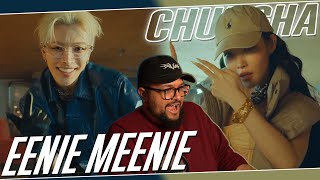 CHUNGHA EENIE MEENIE MV REACTION  RECLAIMING HER THRONE 😍 [upl. by Aierdna]