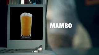 MAMBO DRINK RECIPE  HOW TO MIX [upl. by Merl]